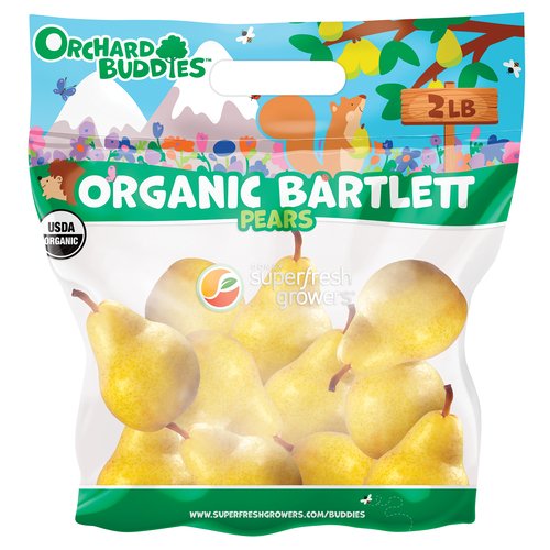 Lil Snappers Organic Pear Bartlett King Size 907 g