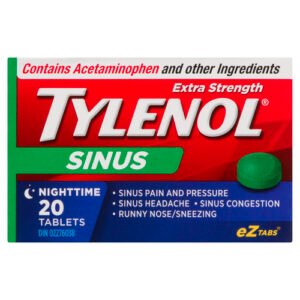 Tylenol Sinus Nighttime 20 Tablets