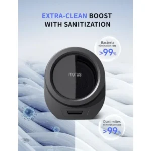 Morus Zero Compact 16.2 in L,19.3 in H, 20.8 in D,  Dark Gray Electric Portable Dryer - Image 3