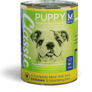 Montego Classic - Puppy Wet Food Chicken & Rice 385 g (Pack of 12)