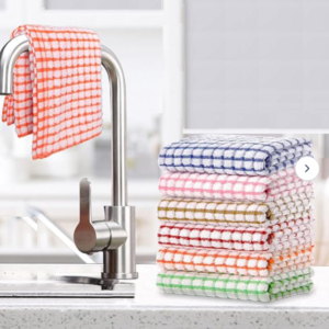 6 x Kitchen Dish Cloth-Heavy Swabs Essential 30x30cm Household Cleaning - Image 3